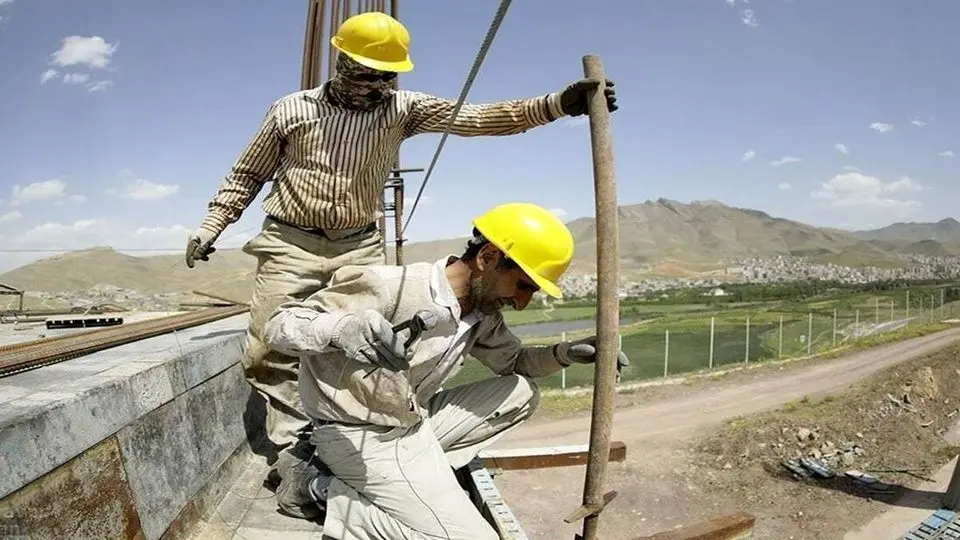سقوط مرگبار کارگر ساختمانی در همدان