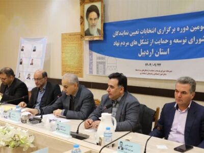 برگزاری سومین دوره انتخابات نمایندگان تشکل‌های مردم‌نهاد اردبیل
