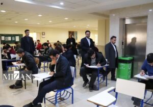 آزمون استخدامی کادر اداری قوه قضاییه با حضور ۲۴۱۲ داوطلب در اردبیل برگزار شد