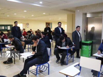 آزمون استخدامی کادر اداری قوه قضاییه با حضور ۲۴۱۲ داوطلب در اردبیل برگزار شد