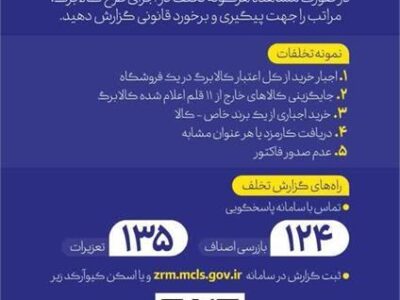 زنجان؛ ثبت تخلفات احتمالی فروشگاه‌های توزیع کالابرگ در سامانه ZRM