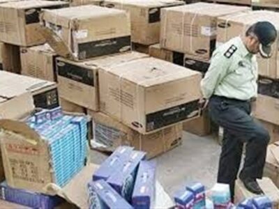 کشف انبار بزرگ کالای قاچاق در جاده خاوران