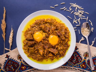پیچاق قیمه غذای محبوب اردبیلی ها