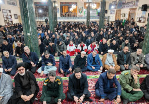 حماسه های حضور در شهرستان چشمه های بهشتی برای رهبر شهیدمان