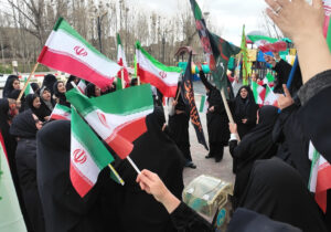 بانوان سرعینی روز و شب برای ایران در خروشند