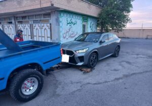 توقیف خودروی بیامدبلیو با سرعت ۱۹۰ کیلومتر بر ساعت در محور اردبیل-خلخال