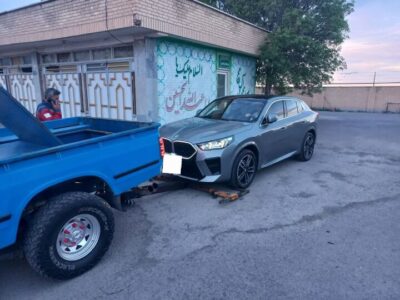 توقیف خودروی بیامدبلیو با سرعت ۱۹۰ کیلومتر بر ساعت در محور اردبیل-خلخال